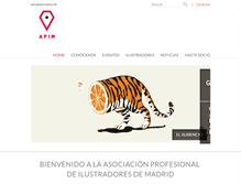 Tablet Screenshot of apimadrid.net
